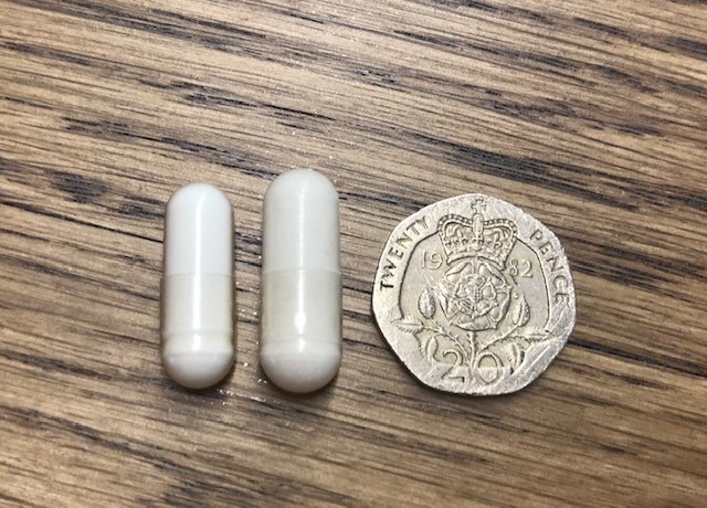 Capsule size example