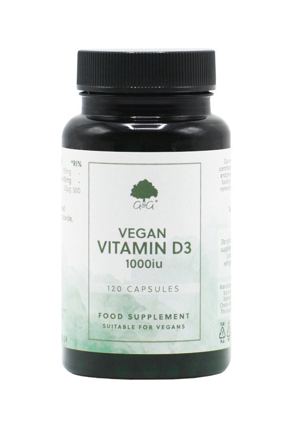 Vegan Vitamin D3 1000iu White Label