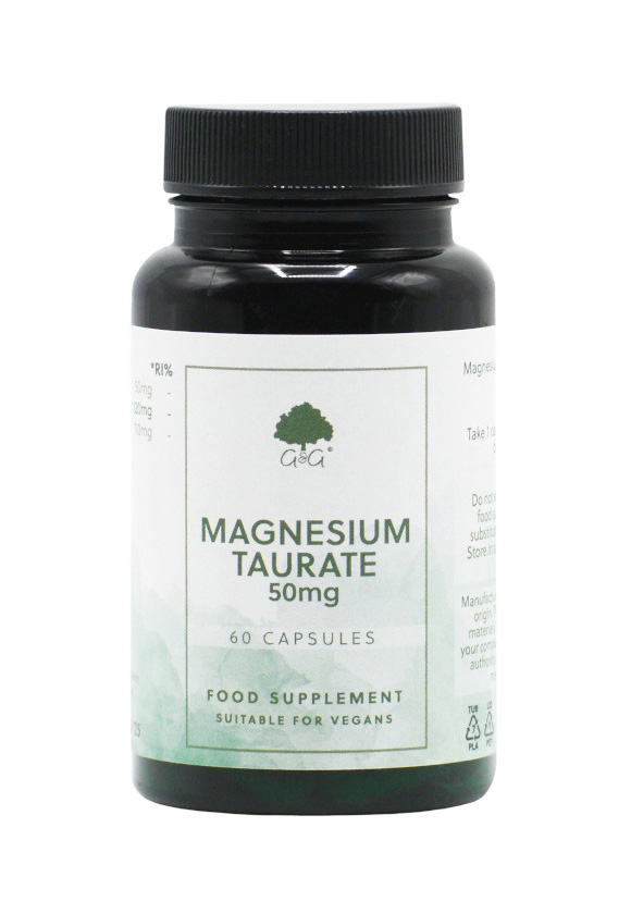 Magnesium Taurate 50mg White Label