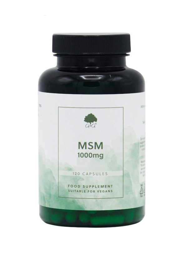 MSM 500mg Supplement White Label