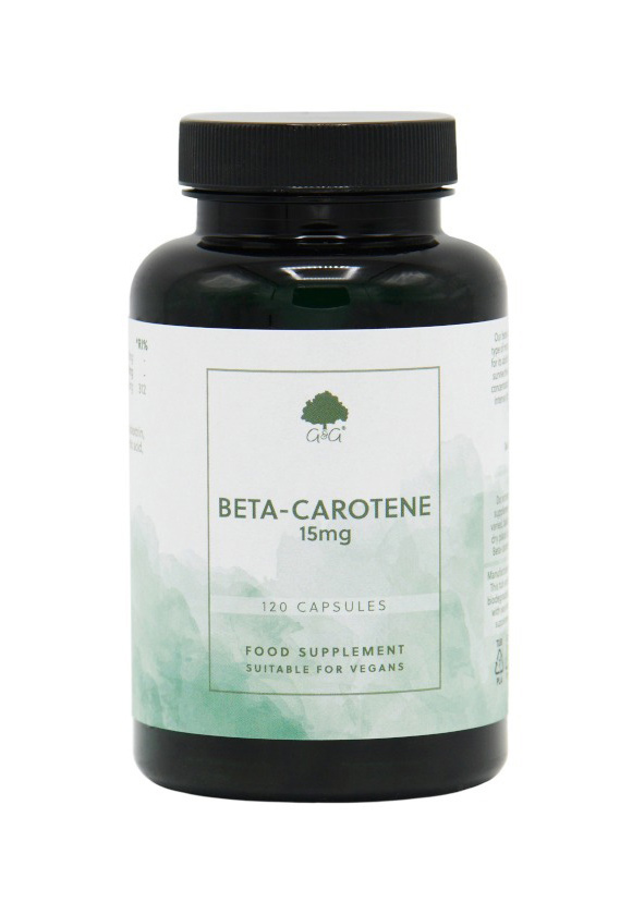 Natural Beta-Carotene 15mg White Label