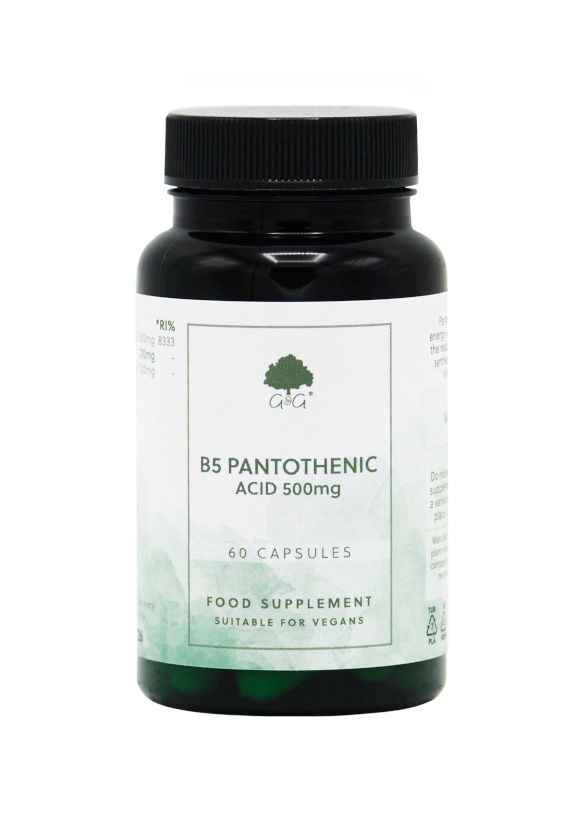 Vitamin B5 500mg White Label