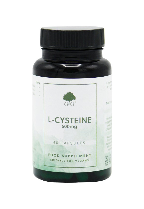 L-Cysteine HCl 500mg White Label