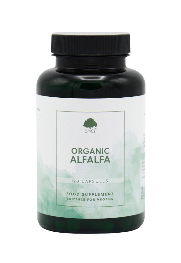 Organic Alfalfa 500mg White Label