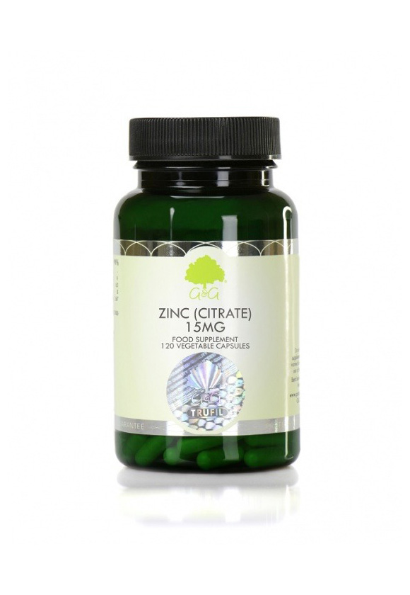 Zinc (Citrate) 15mg White Label