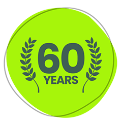 60 Years of Experience Icon